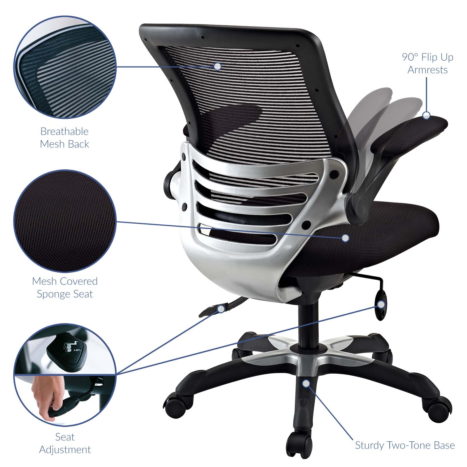 modway edge office chair