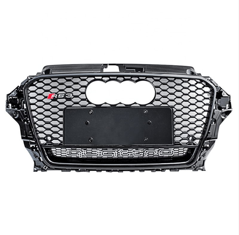 Audi RS3 Honeycomb Front Grille - Quattro | (2013-2016) 8V A3/S3 Rax