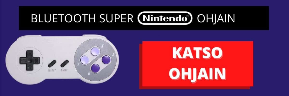 super-nes-bluetooth-ohjain