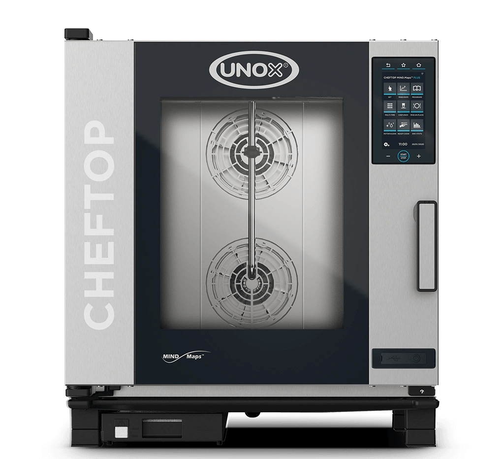Unox XEVC-0711-EPRM-MS I Unox Cheftop I 7x1/1 I Tray I Electric Combi Oven I Combi Oven Commercial I Combi Oven