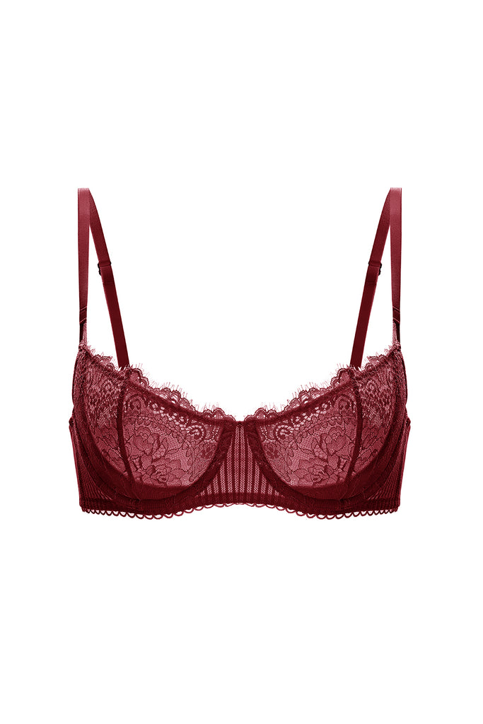 Sexy Lace Push Up Balconette Bra – Dobreva