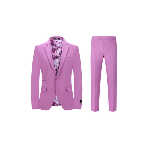 Design Menswear Purple Suit