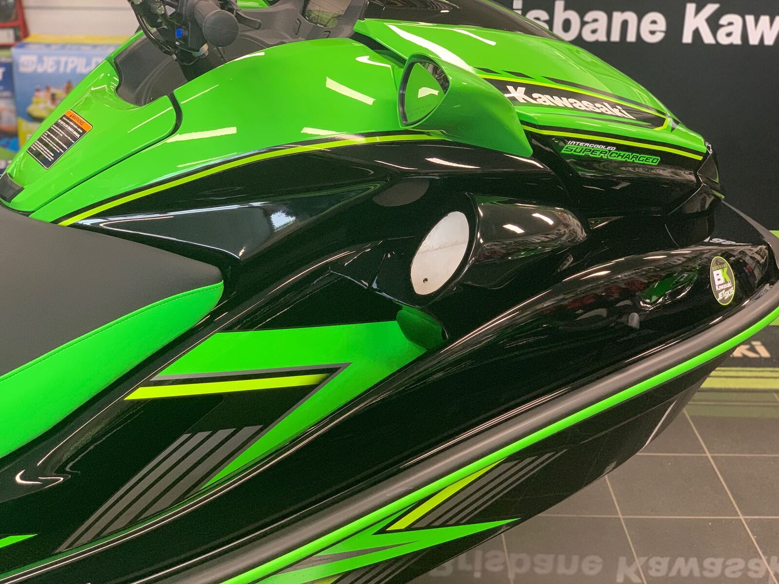 kawasaki jet ski with speakers