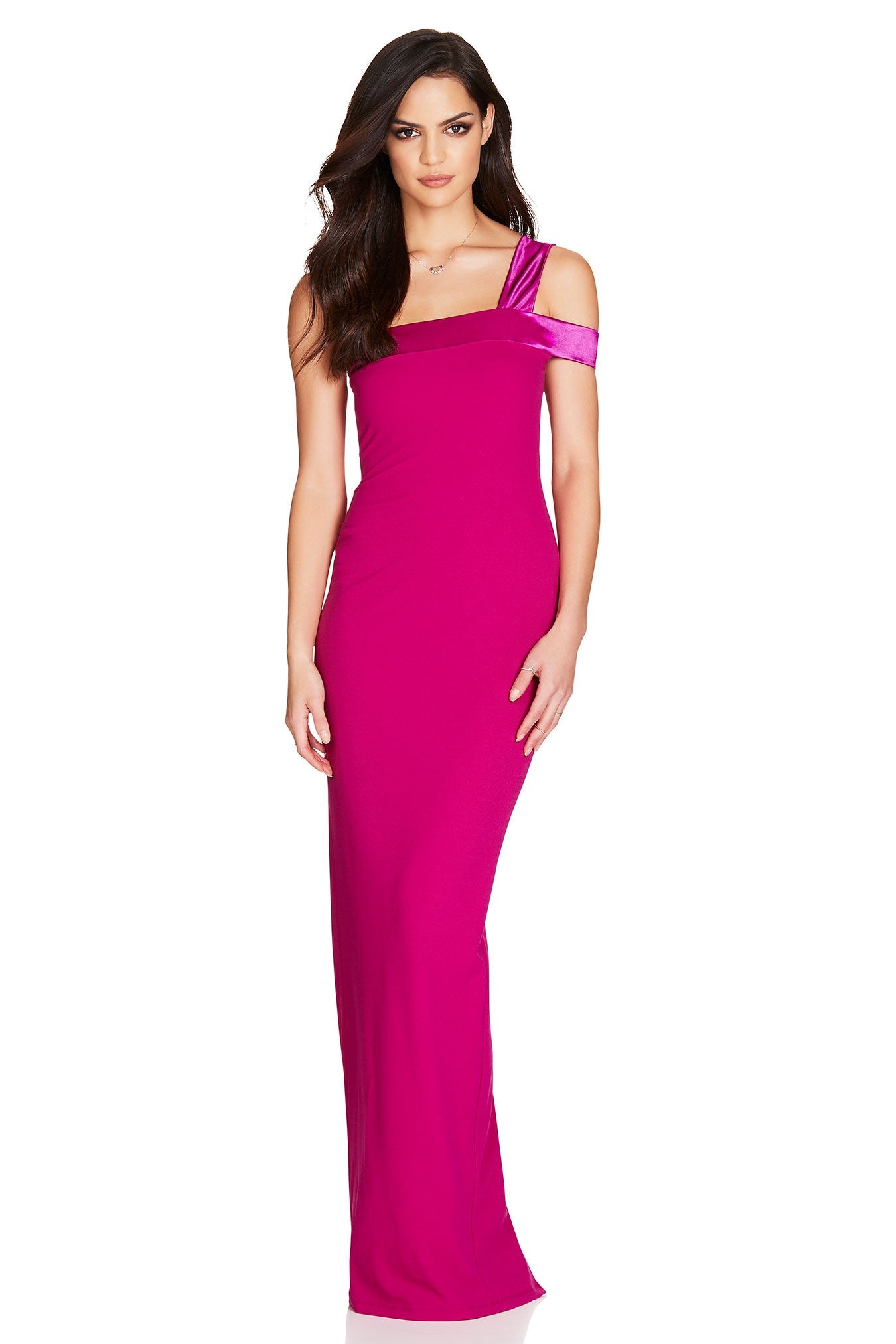 Nookie Formal Gown Hot Pink