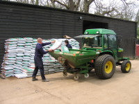 IMG_4268  Loading up fairway fertiliser into hopper  Sherfield Oaks.JPG