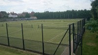 Multi Use Pitch with RAL Black Fence