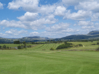 2nd & 3rd holes with Ingleborough & Whernside 2 of the three peaks