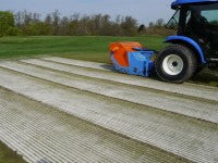 The BLEC GKB Sandfiller in action at Crow Wood Golf Course, Muirhead