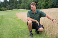 Jaey Goodchild with rough alongside fairway 2