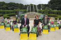 John Deere tractors at The Alnwick Garden.jpg