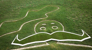 Cerne Abbas Giant close up 2