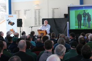 Over 200 cricket groundsmen attended the recent Dennis and SISIS cricket groundsmen seminar held at St Albans School Trust.