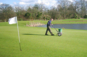 F. Applying a low N, high Iron mix to combat moss Cotgrave Place