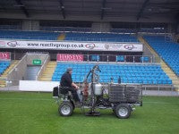 TERRAIN AERATION at SHAY STADIUM