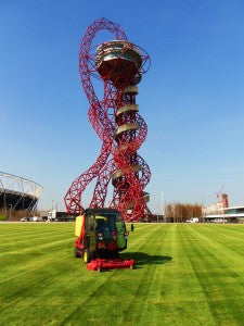 Gianni Ferrari Cruiser mowers at QE Olympic Park (1)