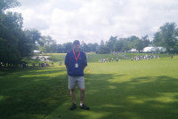 Chris on 18th fairway