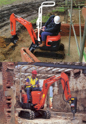 kubota excavators