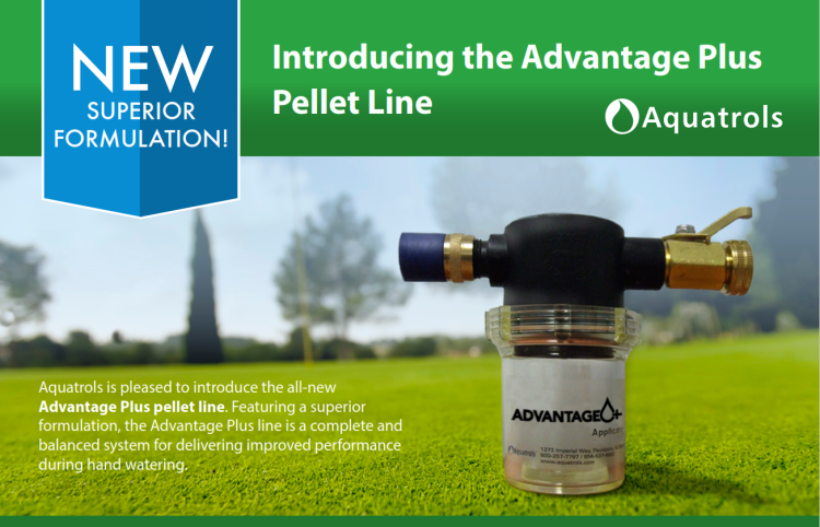 Introducing the Advantage + Wetting Agent range from Aquatrols - available at Pitchcare.com