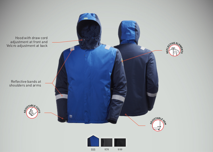 Helly Hansen Aker Winter Jacket Features