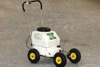 Supaturf TXE 353 Pro Spray Line Marker pump and battery view