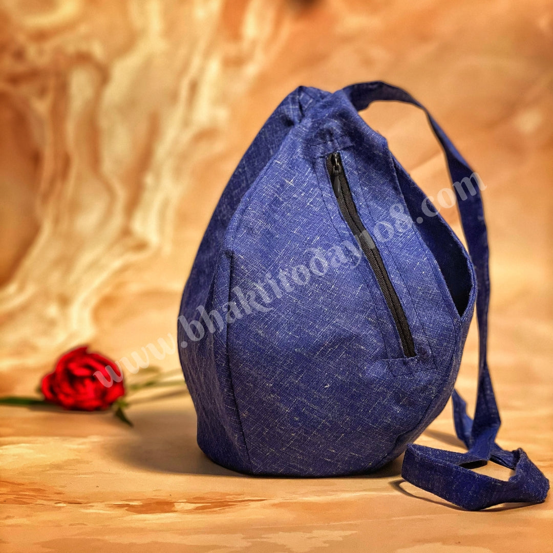 Loop Handle Hand Painted Khadi Cotton Bag, Capacity: 8 kg, Size/Dimension:  25 X 25 cm at Rs 450/piece in Surat