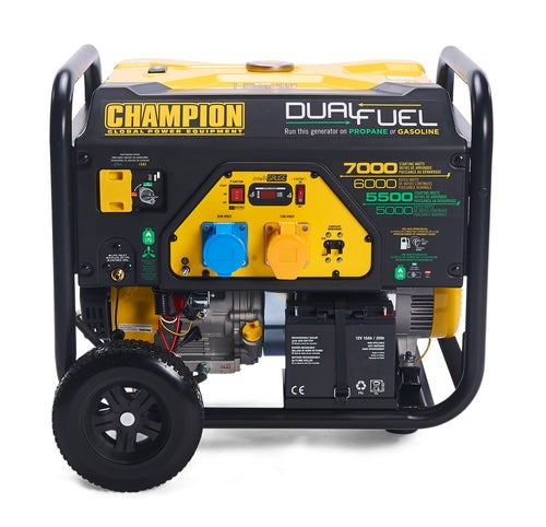 Champion 7000 Watt LPG Dual Fuel Generator With Electric Start