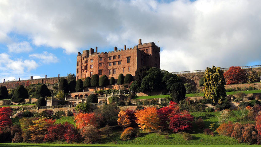 There’s nothing more autumnal than a castle garden walk. 