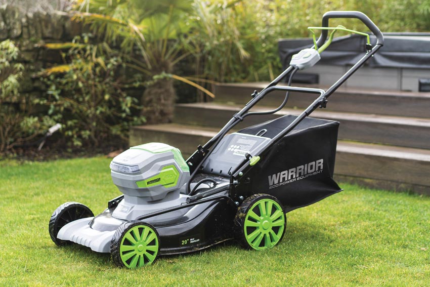 WEPE Lawn Mower on Grass