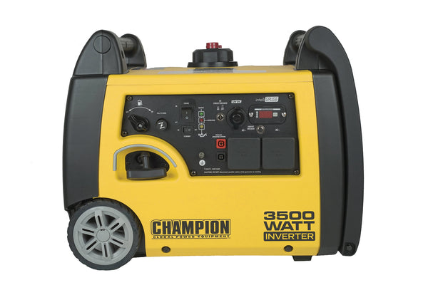 A Champion 3500w inverter portable silent generator