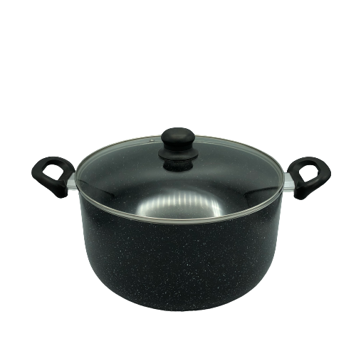 Healthy Bear 28cm aluminum Dutch Oven w/lid INDUCTION | BCAL-28DOG-IN