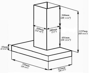 M3000 30 or 36 Under-Cabinet/Wall-Mounted Style – Sakura - USA