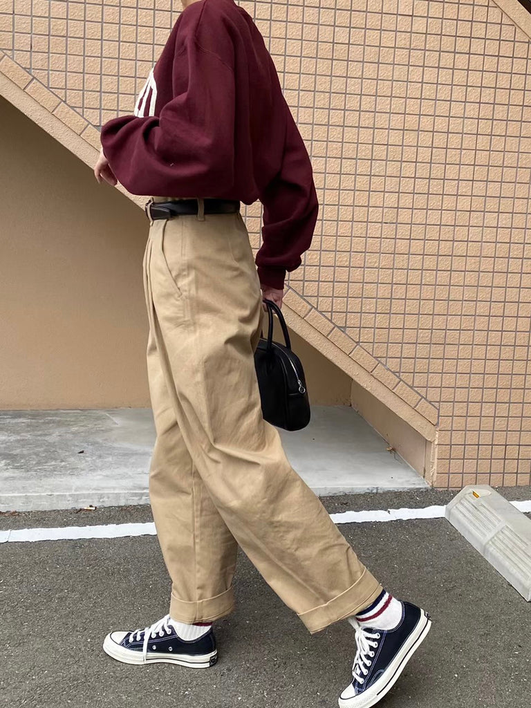 トラスト natiam high waist tuck chino kids-nurie.com