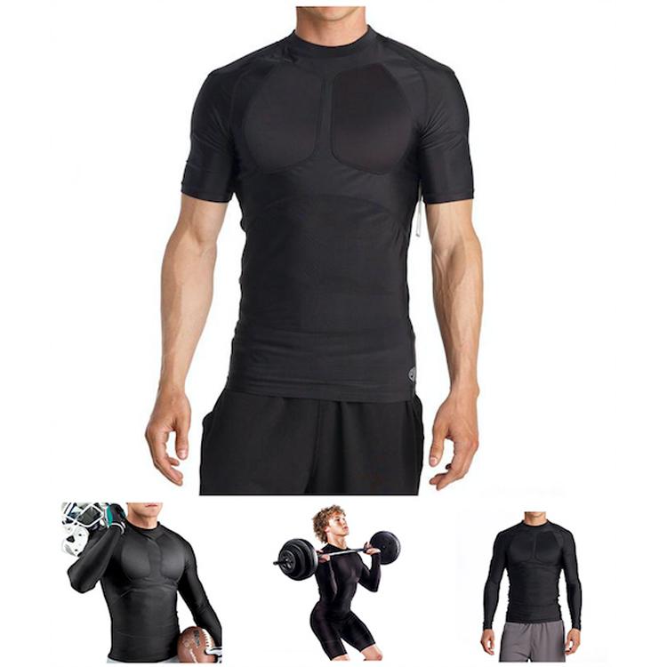 Gold's Gym Men's Body Mapping Compression Shirt - CMGStealOne