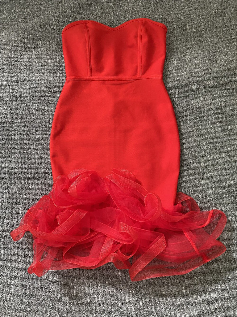 Tatiana Strapless Dress – Sandy Boho