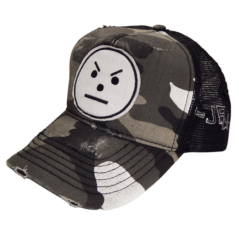 JRansomLA Hat Collection - Snowman Hat in Grey Camo