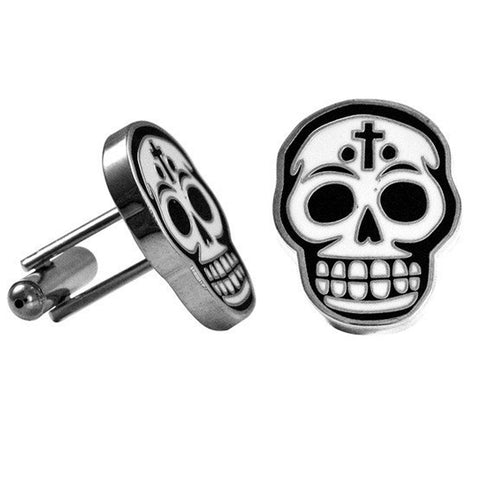 King Baby - Day of The Dead Cuff Links