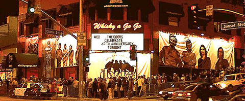 Rock and Roll Bar, Whisky A Go-Go on the Sunset Strip in Los Angeles