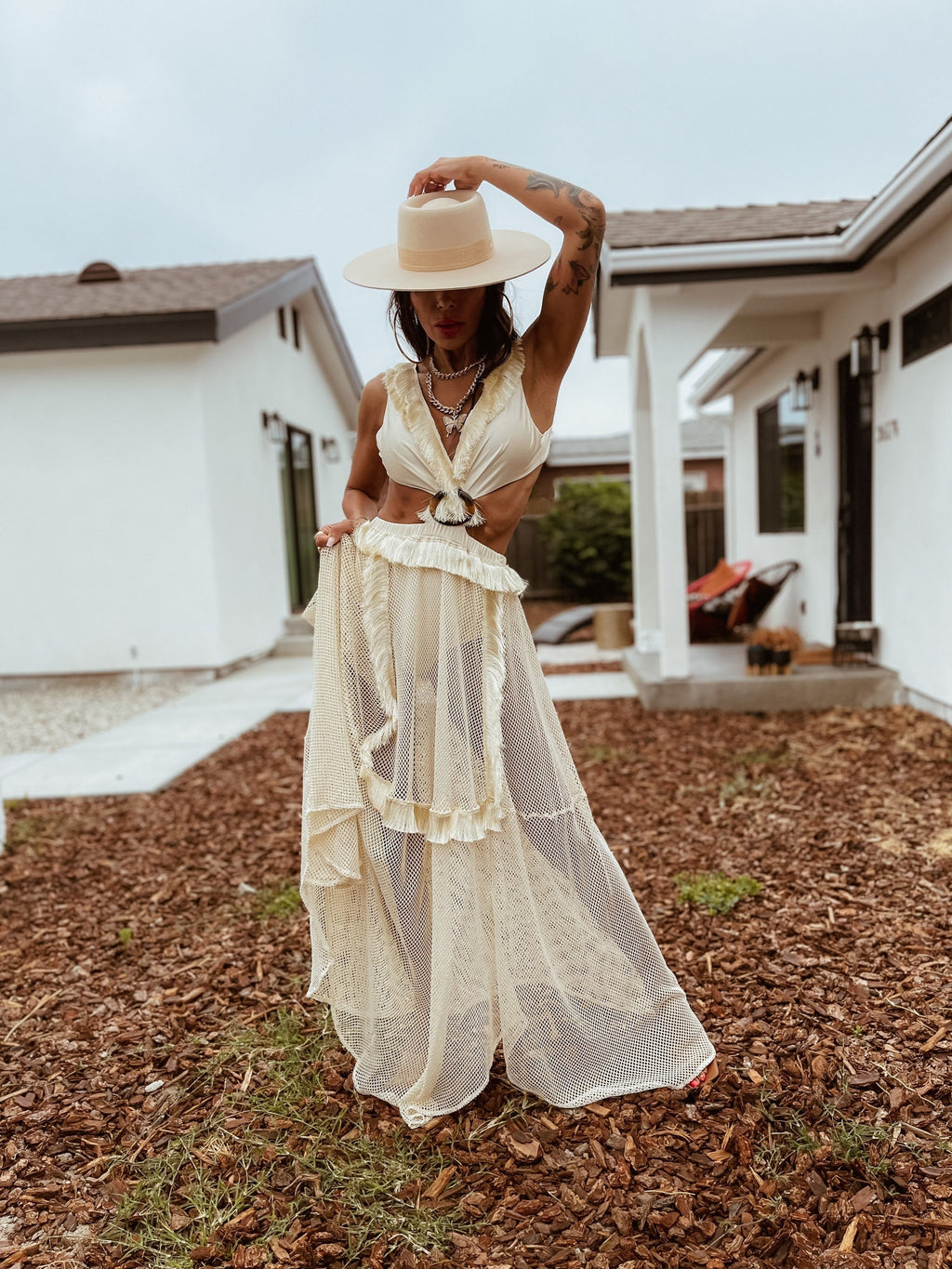 Custom Bow Mini Wedding Dress – House Of Bali - Boho Wedding Dress