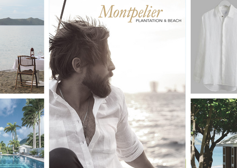 Montpelier - man in Antigua linen shirt.