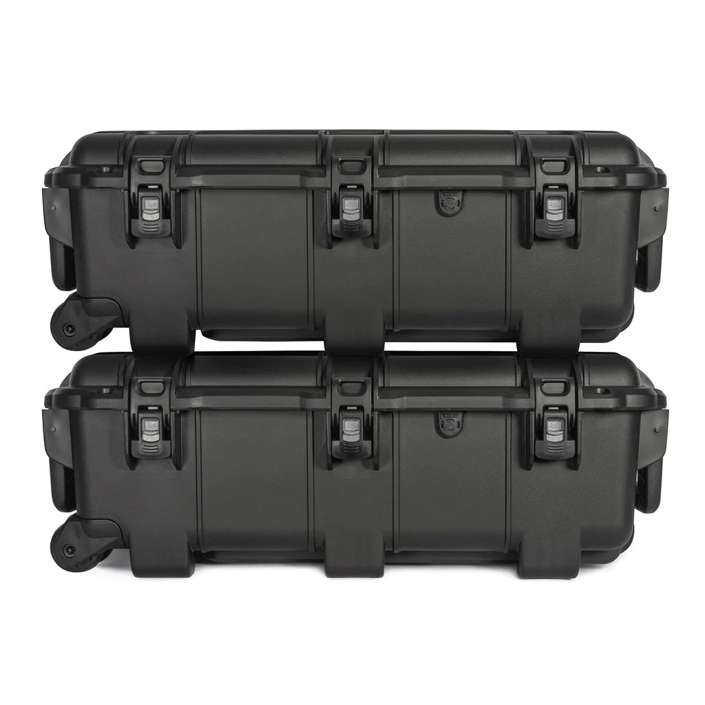 Three soft-grip handles make this wheeled case one of the most convenient and comfortable on the market.