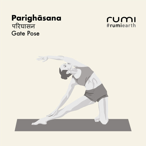 PARIGHĀSANA (GATE POSE)