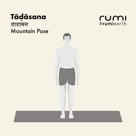 Yoga tadasana stock illustration. Illustration of female - 108556226 | Tadasana  pose drawing, Yoga cartoon, Illustration