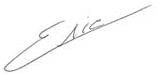 Signature de l'artiste Eric Stepniweski