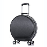 Cute Round INS Suitcase For Children With Universal Wheels Trolley