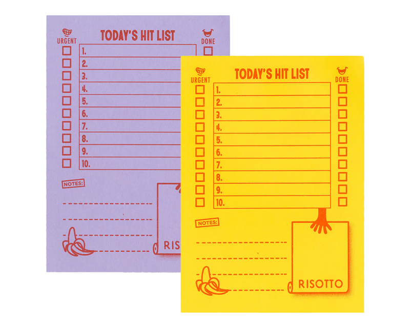 Hit List Notepad