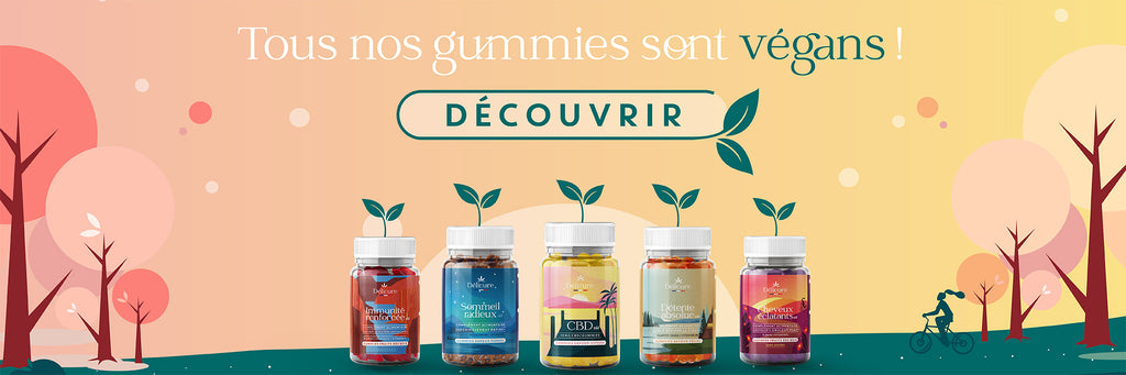 Discover our natural, vegan and Made in France food supplements!