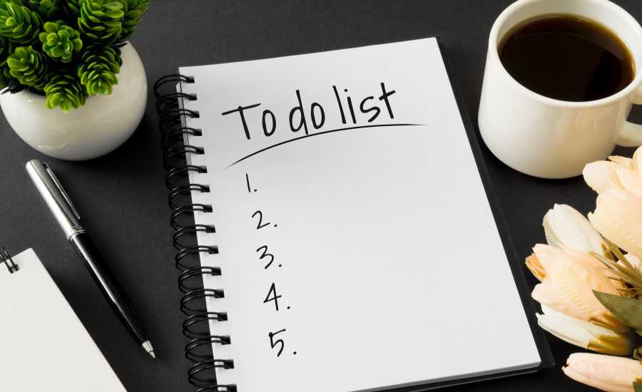 The To Do List is an excellent tool for prioritizing your tasks.
