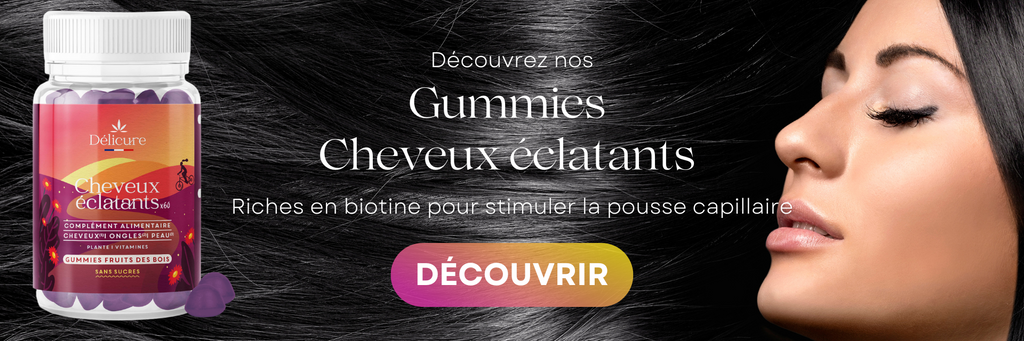 Discover Délicure Hair gummies enriched with biotin!