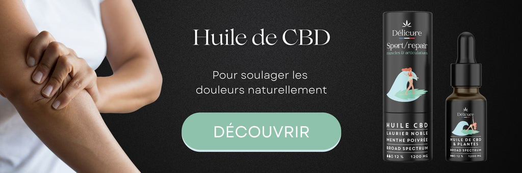 huile de CBD anti-douleurs