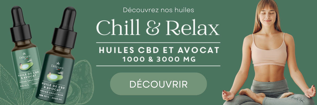 L’huile de CBD est vivement conseillée pour soulager l’anxiété car elle procure les effets relaxants du CBD en seulement quelques minutes. Pour ce faire, elle doit être consommée par voie sublinguale, c’est-à-dire sous la langue.  Les gouttes d’huile de CBD doivent être déposées directement sous la langue car c’est un endroit riche en vaisseaux sanguins. La molécule CBD se diffuse alors rapidement dans le système sanguin et les récepteurs du système endocannabinoide.